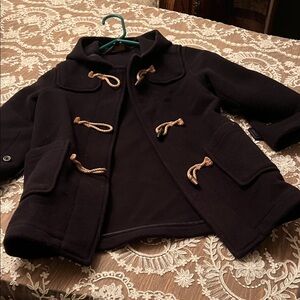 Polo by Ralph Lauren Black Hooded Coat